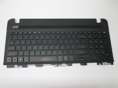 Packard Bell TS11 series Nordic Laptop Keyboard + Frame AP0HJ000300